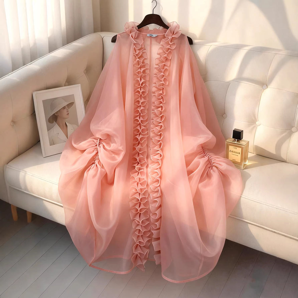 Pink Outerwear Shirt