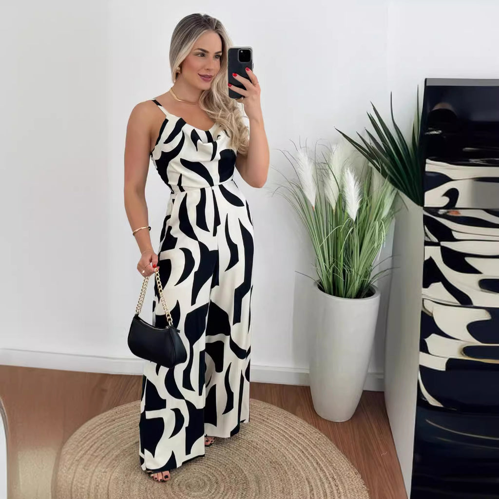 Women's Office Straight-Leg Jumpsuit