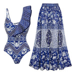 Shoulder One-piece Swimwear