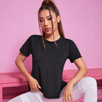 Women's Mesh-Back Quick-Dry Sports T-Shirt