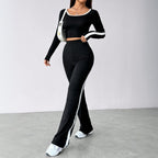 Women's Autumn Winter Office Two-Piece Set