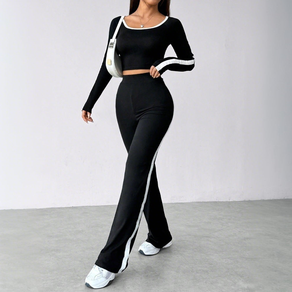 Women's Autumn Winter Office Two-Piece Set