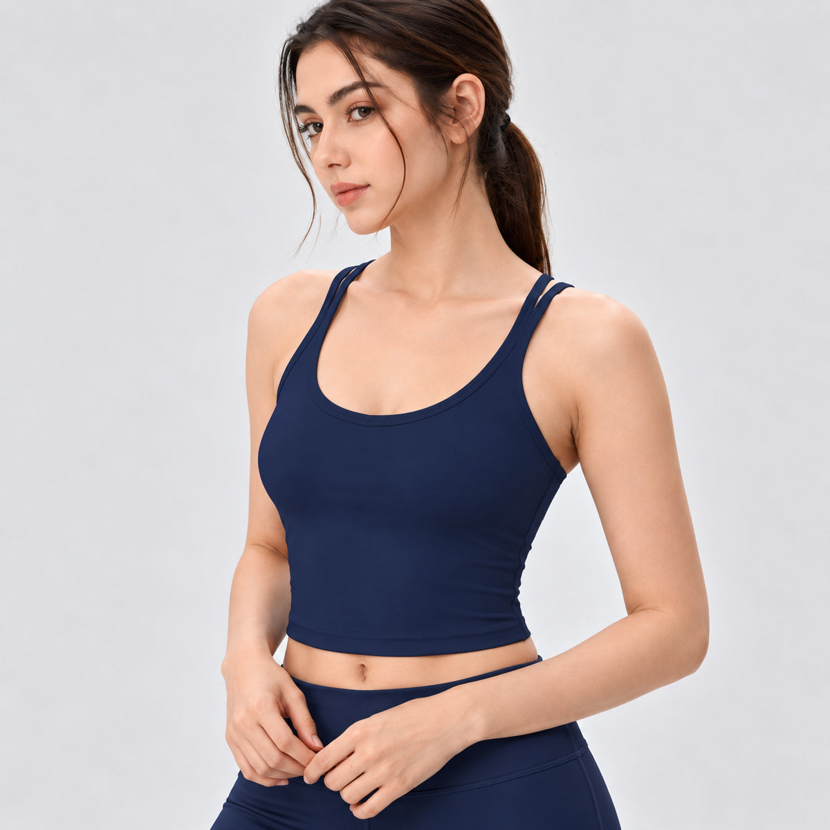 Women's Padded Crossback Yoga Top