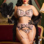Fresh Floral Bra Set Lingerie