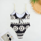Split Three One-piece Swimwear