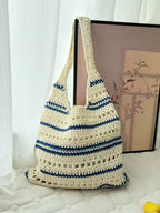 Cotton Thread Blue and White