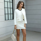 Women's Two-Piece Coat and Dress Set