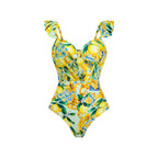 Small Flying Sleeve Swimsuit