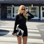 Women's Pleated Waist Dress