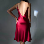 Slit Suspender Pajamas Lingerie