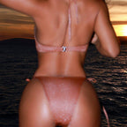Split Solid Cover Up Swimwear