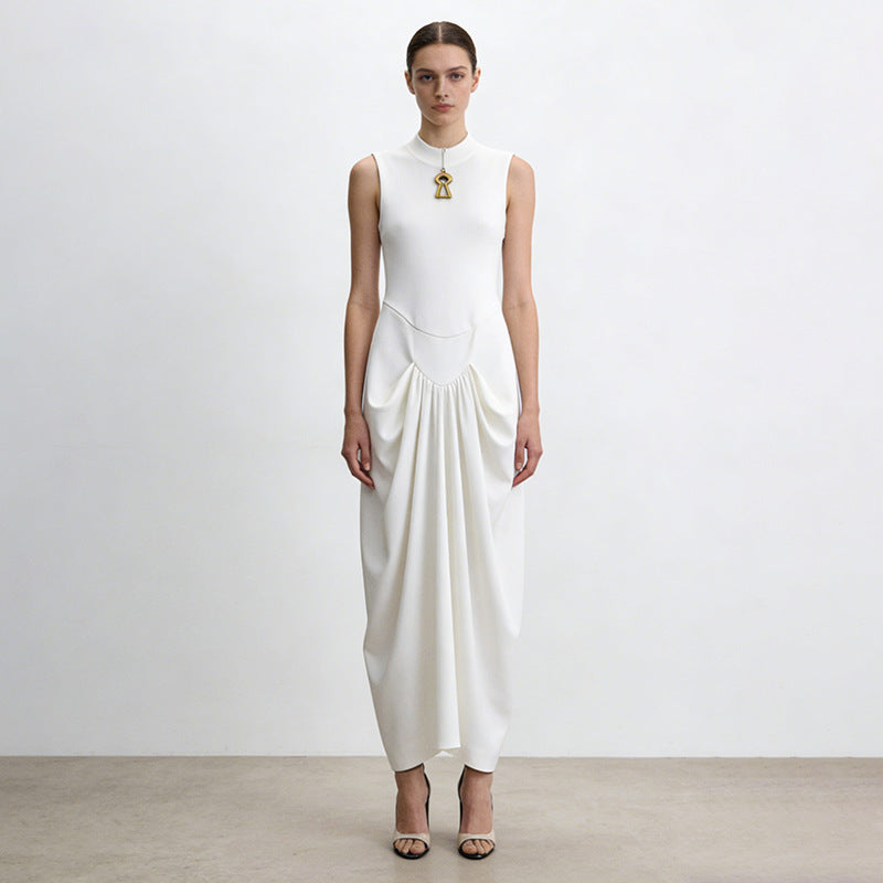 Women's Maxi Pleated Dress