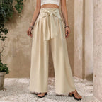 Women's High-Waist Wide-Leg Pants