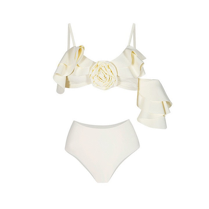 Split One-piece Swimwear