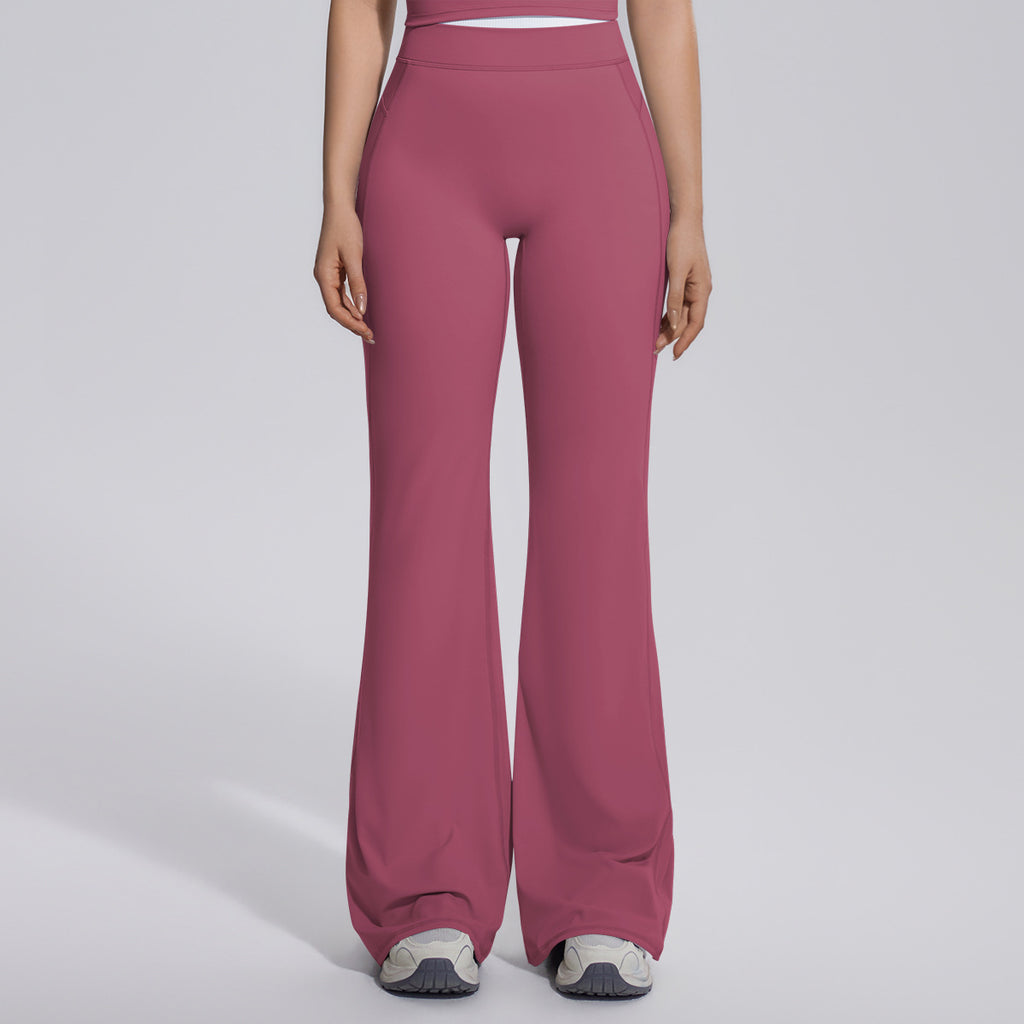 Women's High-Waist Wide-Leg Yoga Pants