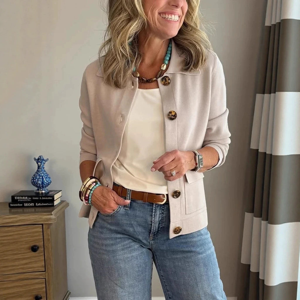 Women's Collared Short Coat
