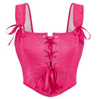 Women's Ribbon-Tie Tube Top