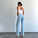 Women's Halter Cutout Tapered Jumpsuit