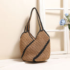 Women's Geometric Abstract Shoulder Bag Color Contrast Bag