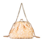 Women's Rhinestone Chain Evening Bag