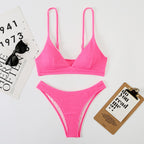 Split Wave Bikini Swimwear