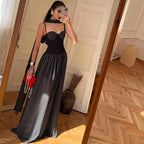 Women's Backless Slip Dress