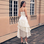 French Ceremony Cocktail Camisole Maxi Dress