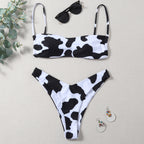 Cow Print Bikini Swimwear