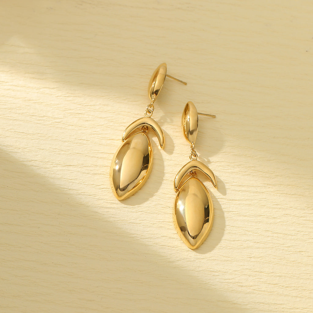 Water Drop Ear Clips