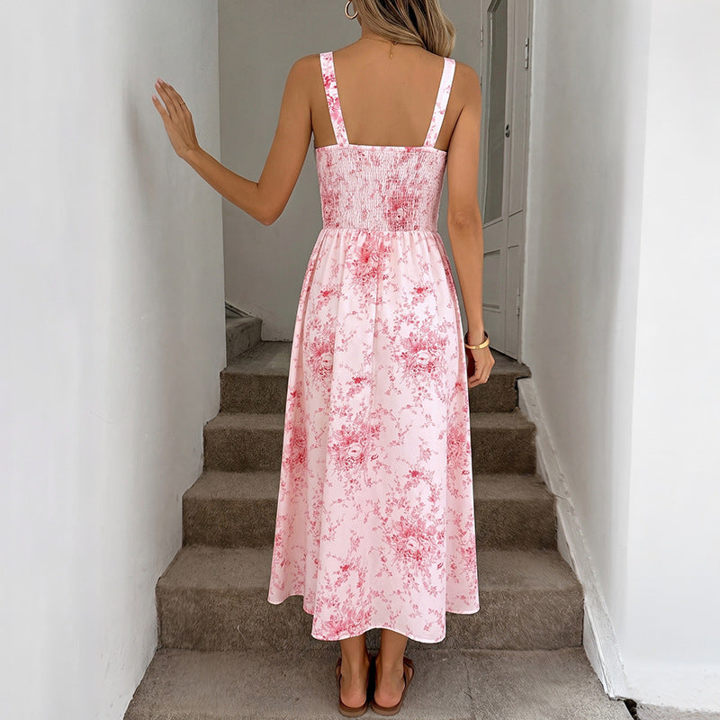 Women's Sling Floral Dress