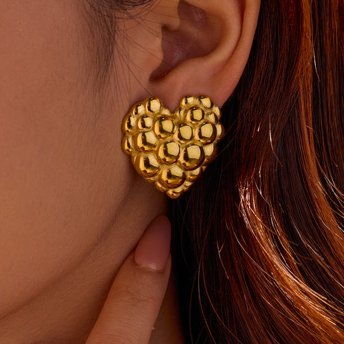 Bubble Heart Jewelry Set