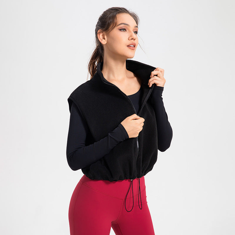 Women's Polar-Fleece Running Vest