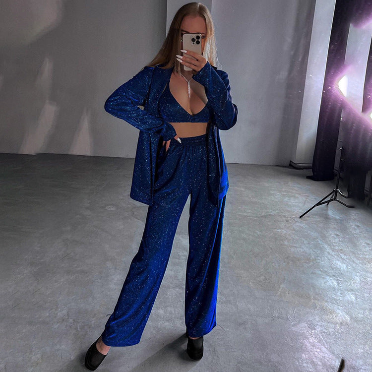 Glitter Party Three-Piece Suit