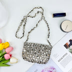 Women's Beaded Phone Crossbody Bag