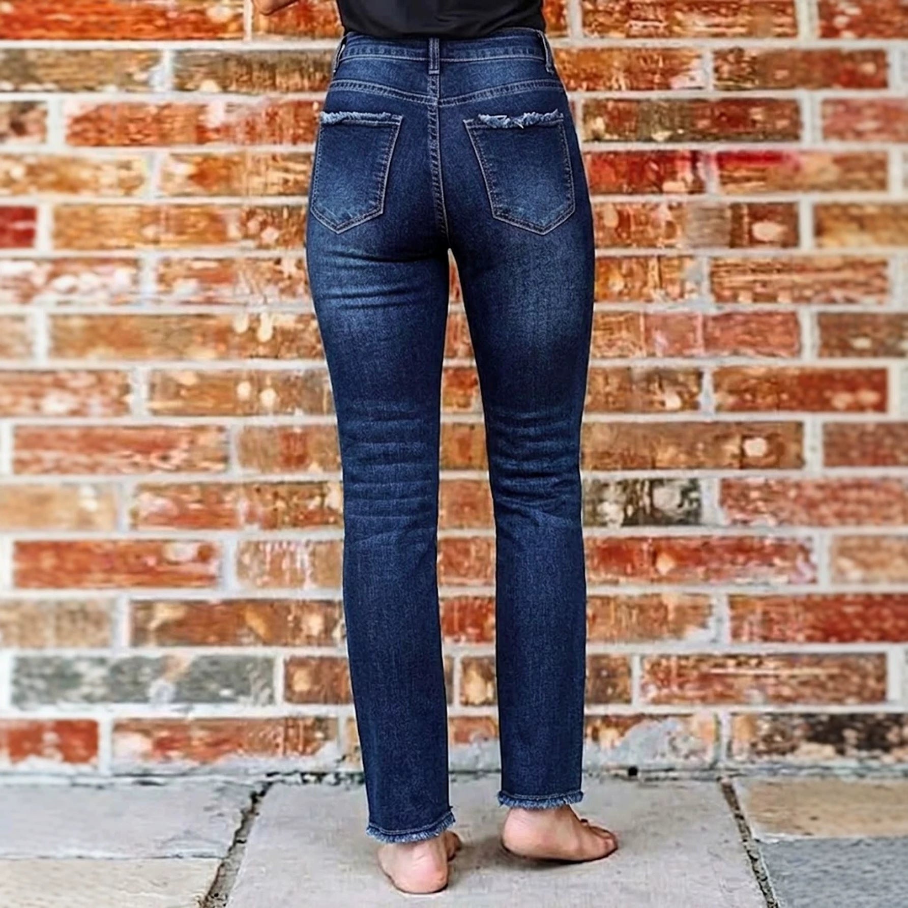 Women's High Waist Flared Jeans