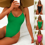 Deep One-piece Swimwear