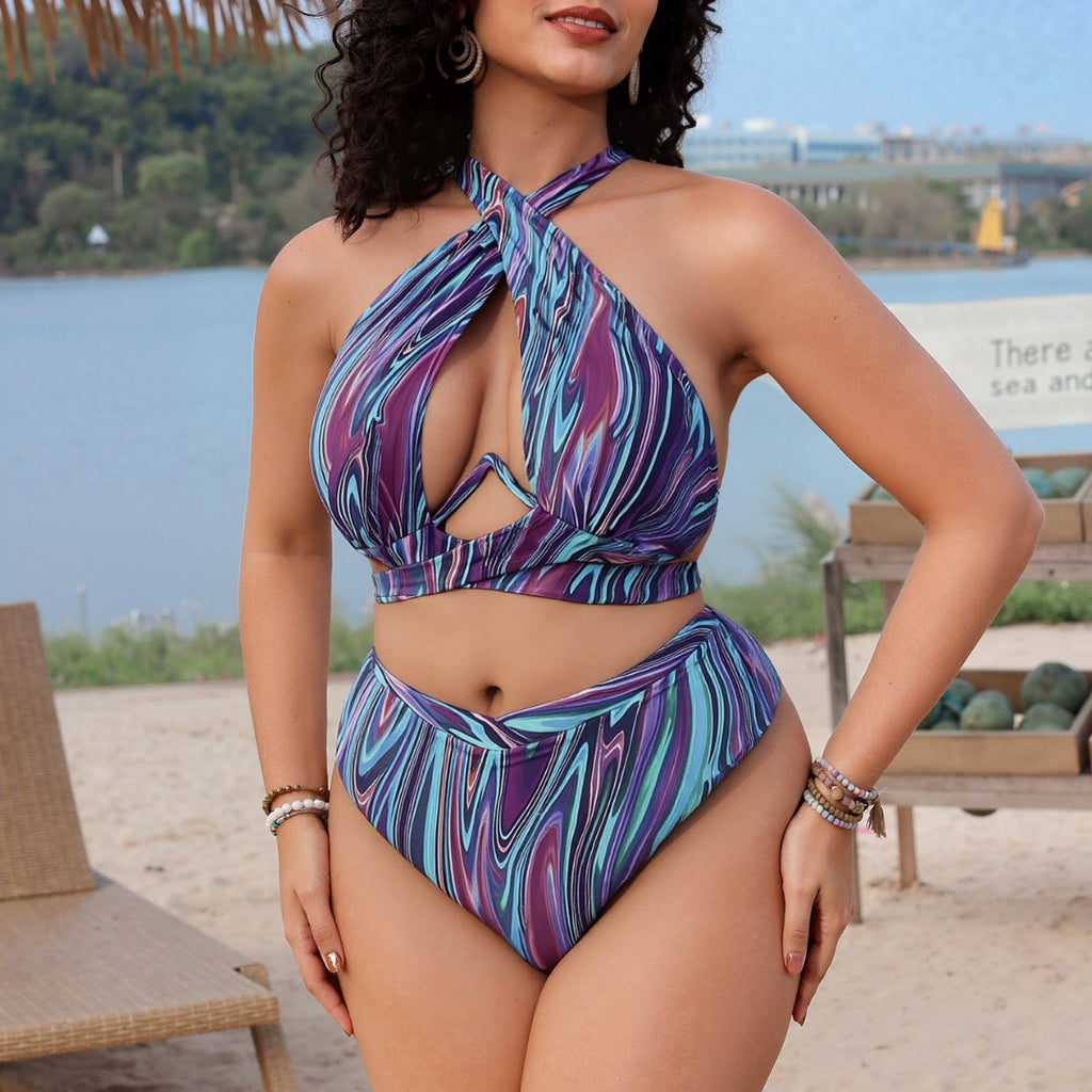 Plus Size One-piece Swimwear