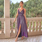 Sleeveless Slit Dress