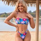Sling Split Bikini Swimwear