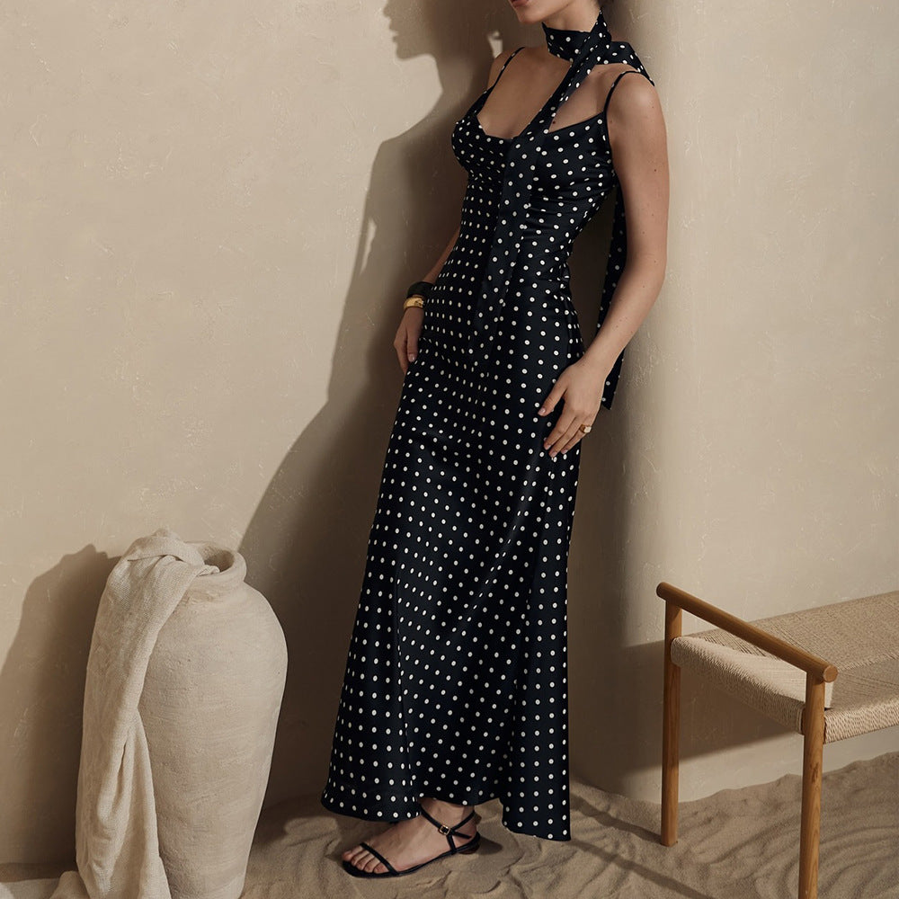 Women's Halter Maxi Dress