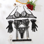 Black with Gloves
