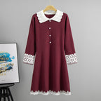 Women's Lace Midi Dress