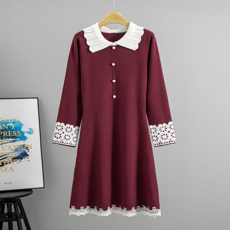 Women's Lace Midi Dress