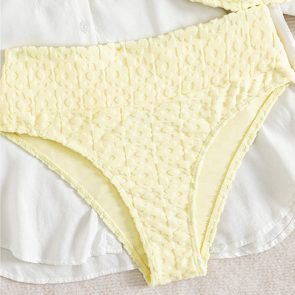 Split Two Bikini Swimwear