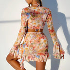 Printing Stylish Bikini Swimwear