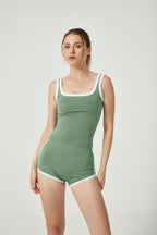 Kashmir Green [Vest Shorts]]
