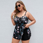 Plus Size One-piece Swimwear