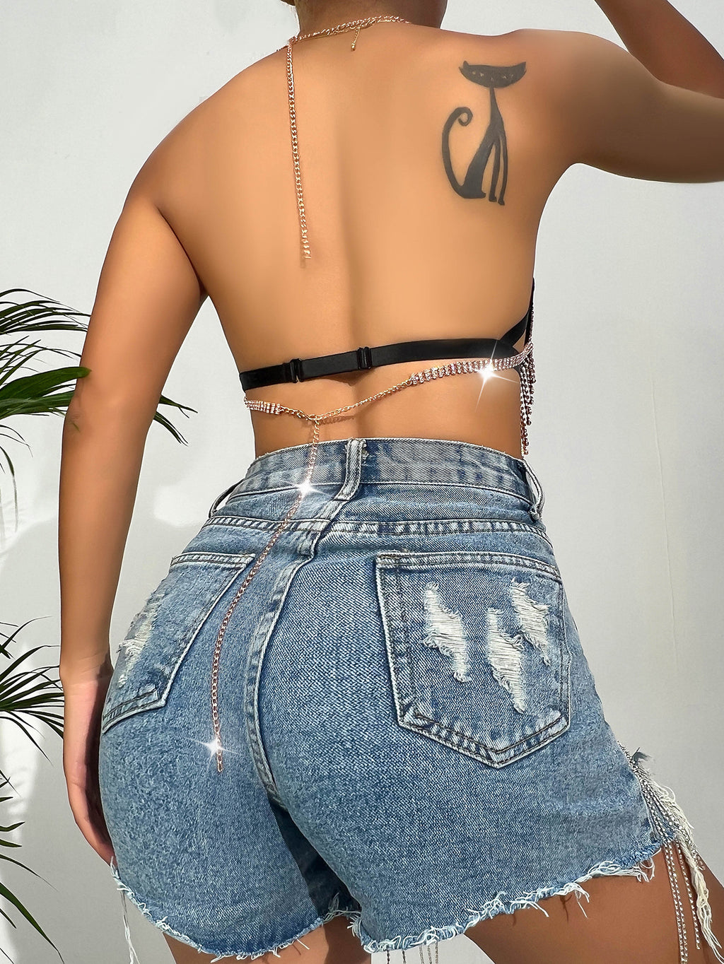 Women's Rhinestone Top