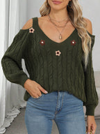 Army Green 3 Apricot 2 Coffee Small Flower