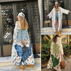 Polyester Printed Cover Up Swimwear